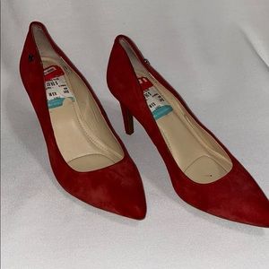 Calvin Klein Gayle Kid Suede Pumps